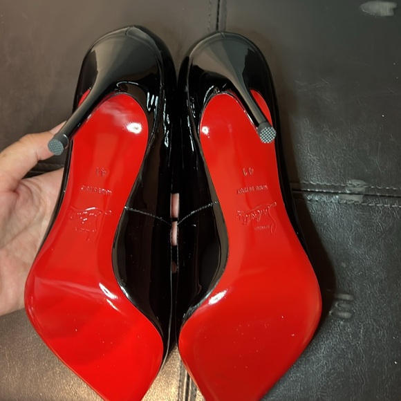 Christian Louboutin Patent Leather Kate 100mm Heels size 41 /10 - Picture 8 of 11